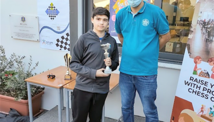 Pavlos Chrysostomou won 1st place in the players’ standings